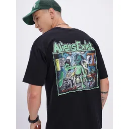 glitchez Printed Oversized Fit T-shirt-picture-13