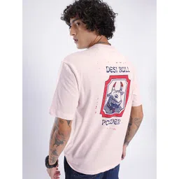 glitchez Raw Desi Energy Printed Relaxed Fit T-shirt-picture-29