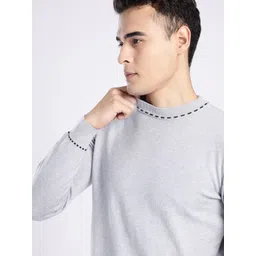 glitchez Round Neck Knitted Pullover image 2