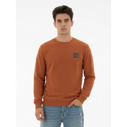 glitchez Round Neck Regular Fit Terry Sweatshirt-picture-18