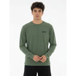 glitchez Round Neck Terry Relaxed Fit Sweatshirt-picture-18