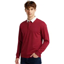 glitchez Shirt Collar Relaxed Fit T-Shirt-picture-22