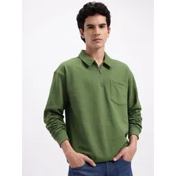 glitchez Shirt Collar Sweatshirt-picture-29