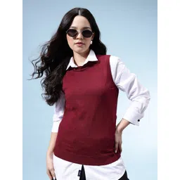 glitchez Sleeveless Sweater Vest-picture-37