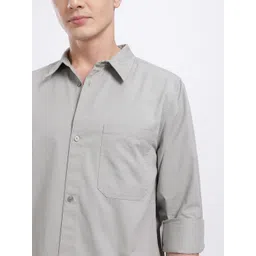 glitchez Spread Collar Pure Cotton Regular Fit Shirt image 5