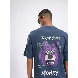 glitchez Street Touch Graphic Printed Relaxed Fit T-shirt-picture-17