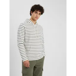 glitchez Striped Hooded Sweatshirt-image-14