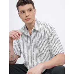 glitchez Striped Oversized Shirt-picture-12