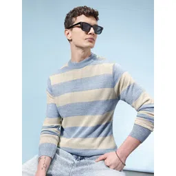 glitchez Striped Relaxed Pullover-picture-29