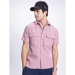 glitchez Textured Breeze Oversized Shirt-picture-15