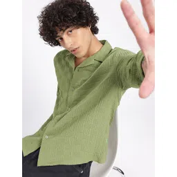 glitchez Textured Relaxed Shirt-picture-14