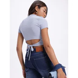 glitchez Tie-Up Temptation Fitted Crop Top-picture-29