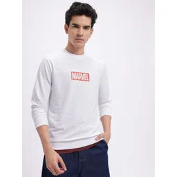 glitchez Typography Print Round Neck Terry Sweatshirt-picture-18