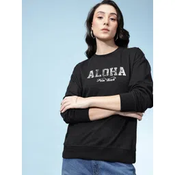 glitchez Typography Printed Drop-Sleeves Relaxed Fit Terry Sweatshirt-picture-20