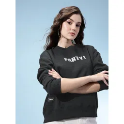 glitchez Typography Printed Oversized Pullover-image-35