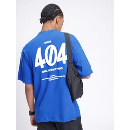 glitchez Typography Printed Oversized T-shirt-picture-24