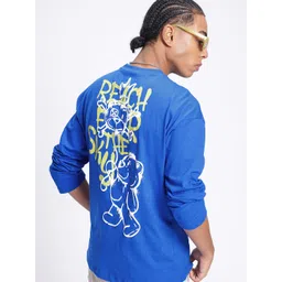 glitchez Typography Printed Oversized T-shirt-picture-19