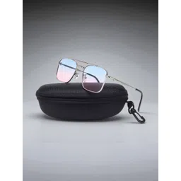 glitchez Unisex Blue Lens & Steel-Toned Other Sunglasses with-image-26