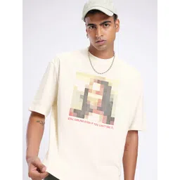 glitchez Urban Cool Graphic Printed Relaxed Fit T-shirt-picture-16