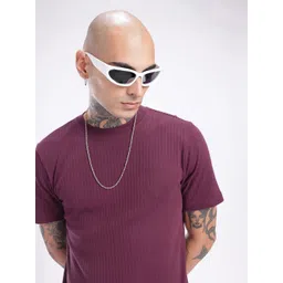 glitchez Urban Cool Round Neck Ribbed T-shirt-picture-36