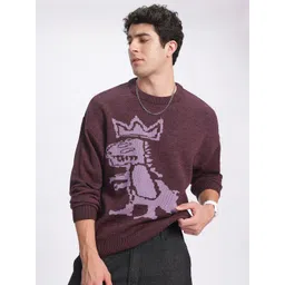 glitchez Urban Dreamer Graphic Oversized Pullover-picture-24