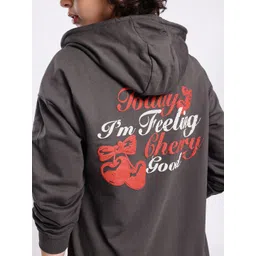 glitchez Urban Explorer Printed Cotton Terry Boxy Fit Pullover Sweatshirt image 4