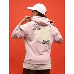 glitchez Vivid Designs Print Drop-Shoulder Sleeves Oversized Hooded Sweatshirt-picture-34