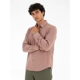 glitchez Waffle Textured Casual Shirt-picture-39