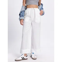 glitchez Women Everyday Musts Regular Fit Trousers-picture-28