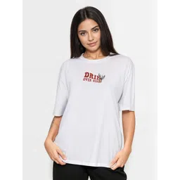 glitchez Women Printed Pure Cotton T-shirt-picture-34