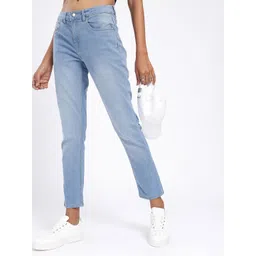 glitchez Women Regular Fit Light Fade Stretchable Jeans-picture-20