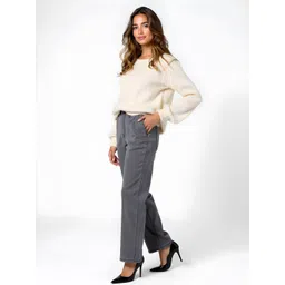 glitchez Women Relaxed Fit Light Fade Stretchable Jeans-picture-39