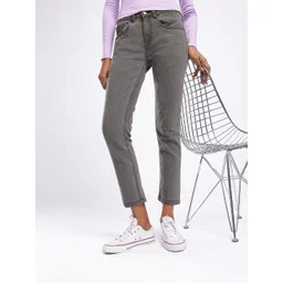 glitchez Women Slim Fit Light Fade Stretchable Cropped Jeans-picture-25