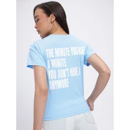 glitchez Word Power Typography PrintedOversized T-shirt-picture-24