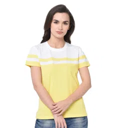 GLITO Colourblocked Cotton T-shirt-picture-14