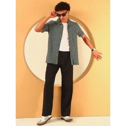 GLITO Men Multi Stripes Opaque Striped Casual Shirt-picture-38