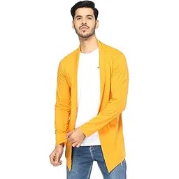 glito Premium Full Sleeve Cotton Open Long Cardigan | Round Neck | Regular Fit | Casual Wear Shrug for Men | Fashion Wear Cardigan | Shrug for Men-picture-46