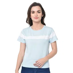 GLITO Striped Relaxed Fit Cotton T-shirt-picture-34