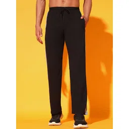 GLITO X Men Striped Mid-Rise Track Pants-picture-14