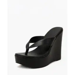 glo glamp Women Slip-On Thong-Strap Wedge Heeled Sandals-picture-35