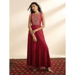 Global Desi Women Printed Basic Jumpsuit with Embroidered-picture-29