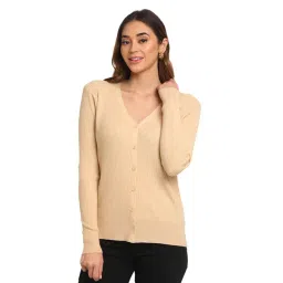 Global Republic Beige Full Sleeves Cardigan-picture-38