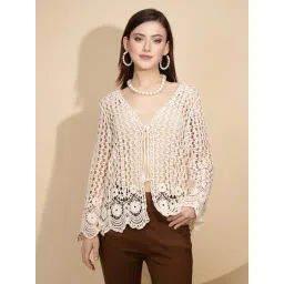 Global Republic Beige Lace Shrug-picture-34