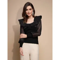 Global Republic Black Pullover-picture-46