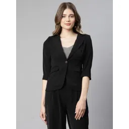 Global Republic Black Regular fit Blazer-picture-34