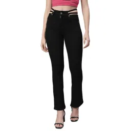 Global Republic Black Regular Fit Mid Rise Stretchable Jeans-picture-23