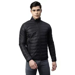 Global Republic Black Regular Fit Quilted Puffer Jacket-picture-26