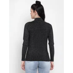 Global Republic Black Shimmer Sweater image 2