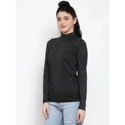 Global Republic Black Shimmer Sweater image 4