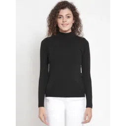 Global Republic Black Slim Fit Sweater-picture-36